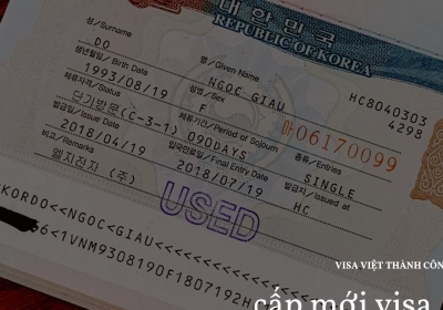 Xin cấp mới visa Việt Nam cho người nước ngoài