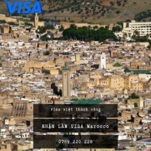Xin visa Marocco tự túc