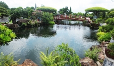Hồ cá Koi sử dụng nhiều đá bán quý lớn nhất Việt Nam 