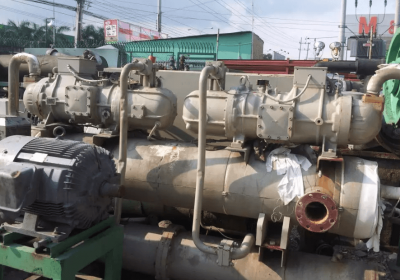 Thanh lý nhà xưởng, máy móc xưởng gỗ, xưởng cơ khí, máy nén