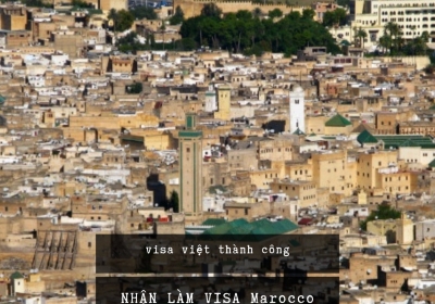 Xin visa Marocco tự túc