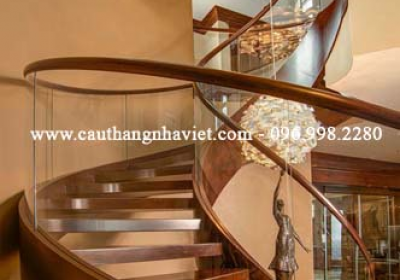 Cầu thang xoắn - Thiết kế theo xu hướng thời đại cho ngôi nhà của bạn 